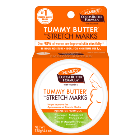 زبدة البطن لعلامات التمدد بزبدة الكاكاو من بالمرز | Palmer’s Cocoa Butter Formula Tummy Butter for Stretch Marks