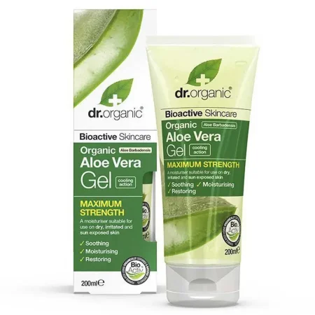 جل الألوفيرا المرطب والمهدئ من دكتور أورجانيك | Dr. Organic Aloe Vera Gel Maximum Strength
