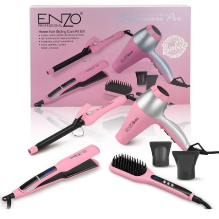 طقم تصفيف الشعر الاحترافي من إنزو | ENZO Professional Home Hair Styling Care Kit EN-6313