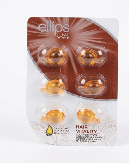 كبسولات فيتامين إليبس لحيوية وقوة الشعر (6 كبسولات) | Ellips Hair Vitamin Hair Vitality (6 Capsules)
