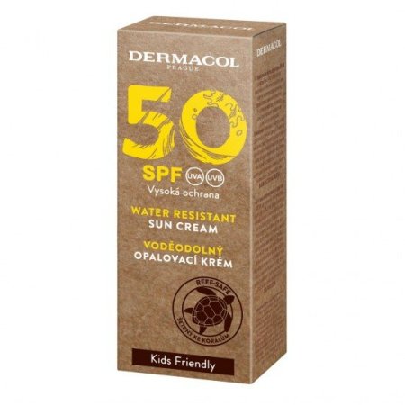 ديرماكول كريم واقي شمس بمعامل حماية 50 للأطفال | Dermacol SPF 50 Water Resistant Sun Cream (Kids Friendly)