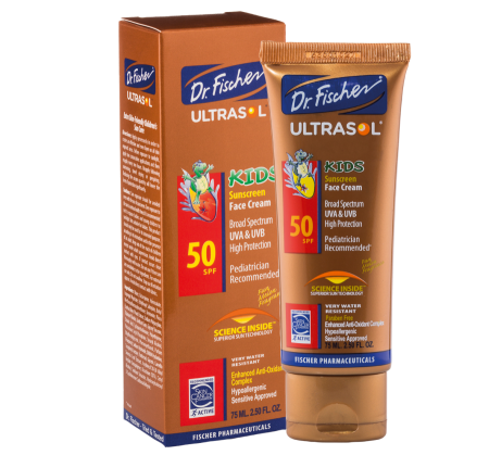 د. فيشر ألتراسول - كريم واقي شمس للوجه للأطفال | Dr. Fischer Ultrasol - Kids Sunscreen Face Cream